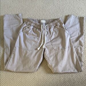 NEW Pact women cotton twill long pants XS